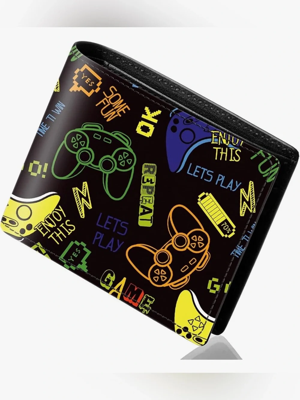 Kids Wallets for Boys Teen Wallet for kids Leather Bifold Wallet